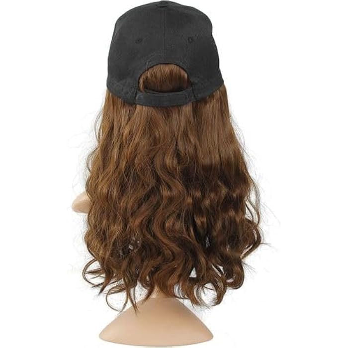 DILLARDS Synthetic Hair Wig In Light Brown Medium Length With Black Cap For Easy Wearing And Installation - Image 3